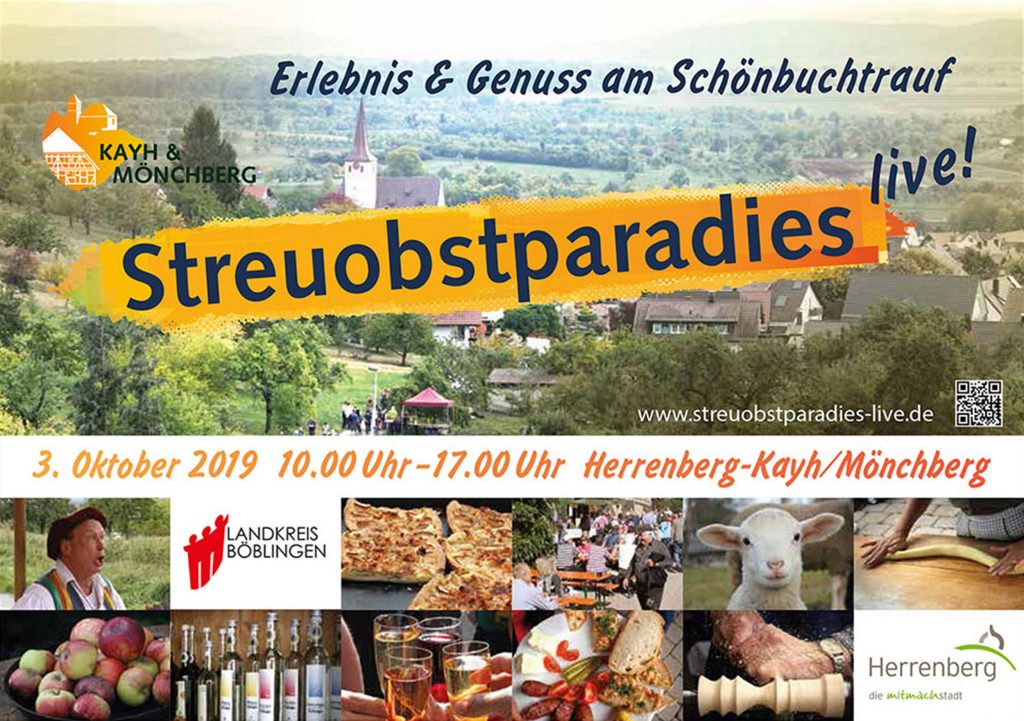 3. Oktober 2019 - Streuobsttag Mönchberg